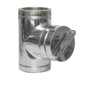 Revízny kus so zátkou nerezový izolovaný Dinak DW6