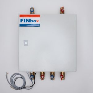 FINbox 1 x priama vet. 1x mix bez servopohonu  2x čerpadlo + rozdeľovač