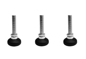 Tri nožičky s kovovými skrutkami