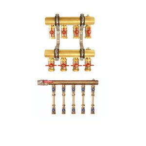 Rozdeľovace 5/4″ pre merače tepla a vodomery