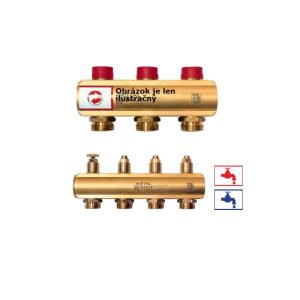 Rozdeľovače mosadzné pre ZTI