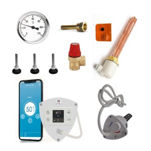 Príslušenstvo k zasobníkom a akumulačným nádobam